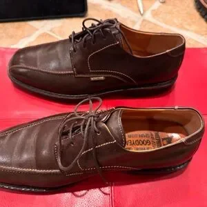 Mephisto Brown Oxfords Polished Leather Classic Style Amazon.com | Mephisto Men main image 4